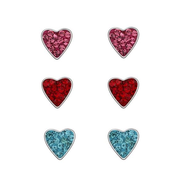 Child's set of 3 stud earrings Carroll's Jewelers Doylestown, PA