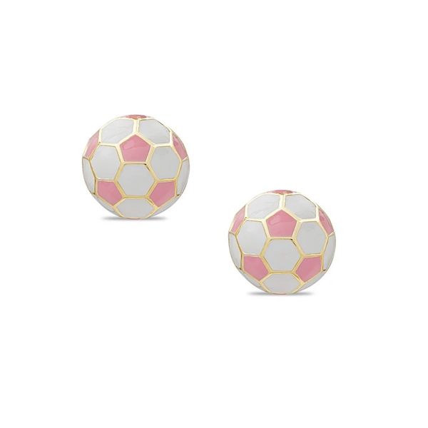 Child's Soccer Ball Earrings Carroll's Jewelers Doylestown, PA