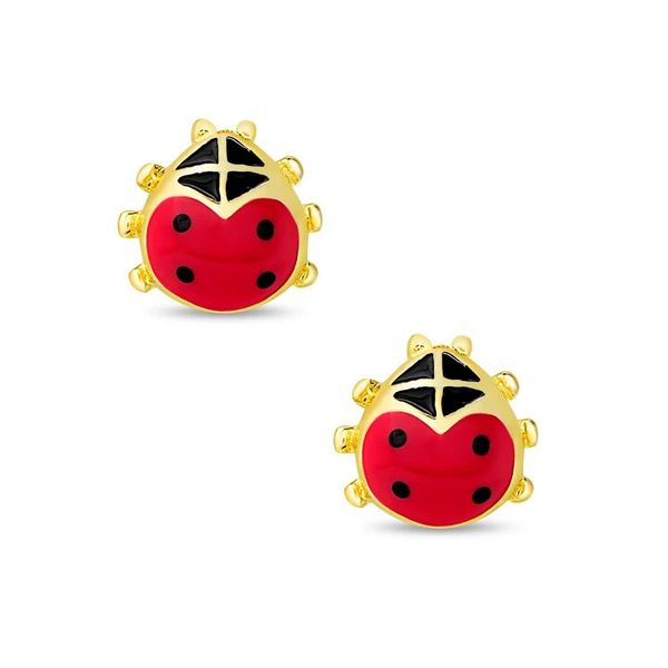 Child's Ladybug stud earrings Carroll's Jewelers Doylestown, PA