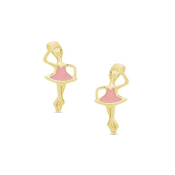 Child's Ballerina Earrings Carroll's Jewelers Doylestown, PA