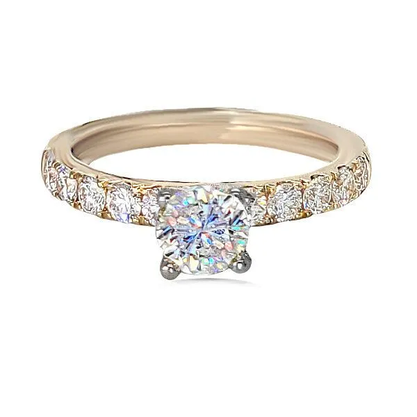 14K Facets of Fire Diamond, Engmt. Ring by Costar Goldmart Jewelers Redding, CA