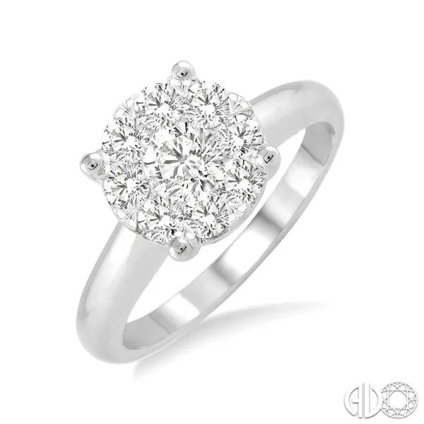 14K Modern Engagement Ring by ASHI Goldmart Jewelers Redding, CA