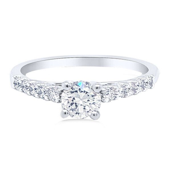 14K Modern Engagement Ring by Costar Goldmart Jewelers Redding, CA