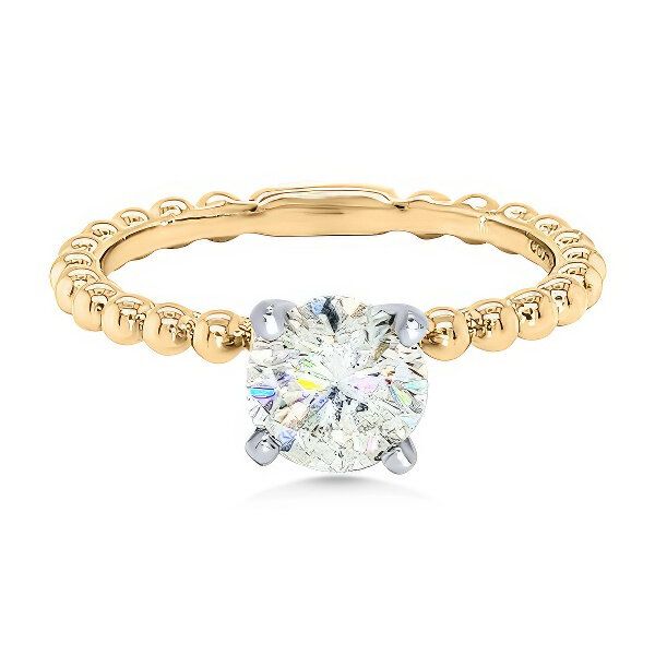 14K Candlelight FoF Diamond, Engmt. Ring by Costar Goldmart Jewelers Redding, CA