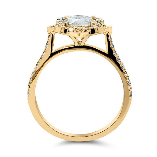 14K  Candlelight FoF Diamond, Engmt. Ring by Costar Image 2 Goldmart Jewelers Redding, CA