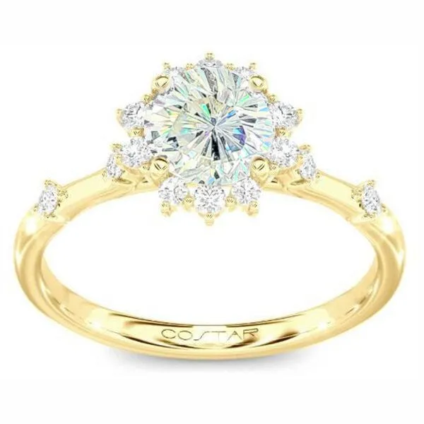 14K Candlelight FoF Diamond, Engmt. Ring by Costar Goldmart Jewelers Redding, CA
