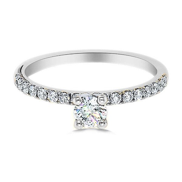 14K Facets of Fire Diamond Engagement Ring by Costar Goldmart Jewelers Redding, CA