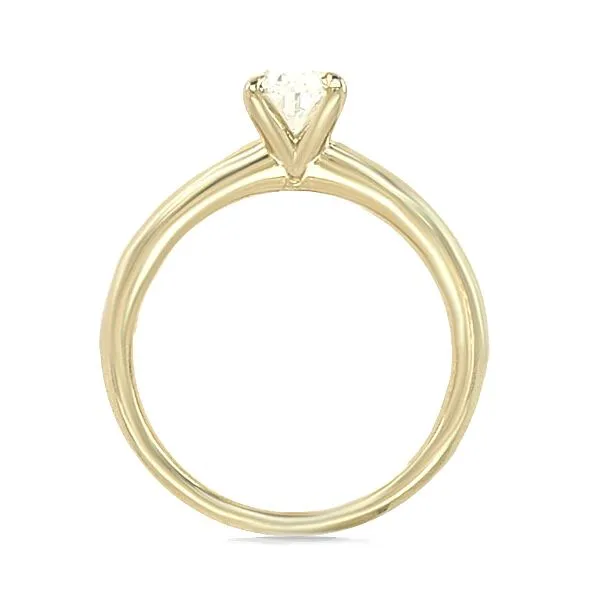 14K Candlelight FoF Diamond, Engmt. Ring by Costar Image 2 Goldmart Jewelers Redding, CA