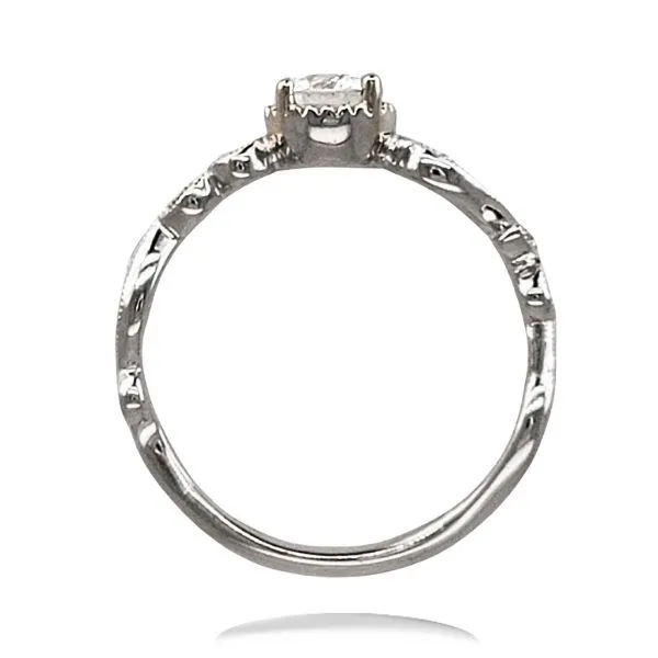 14K FoF Diamond Filigree Engmt. Ring - GM Signature Image 2 Goldmart Jewelers Redding, CA