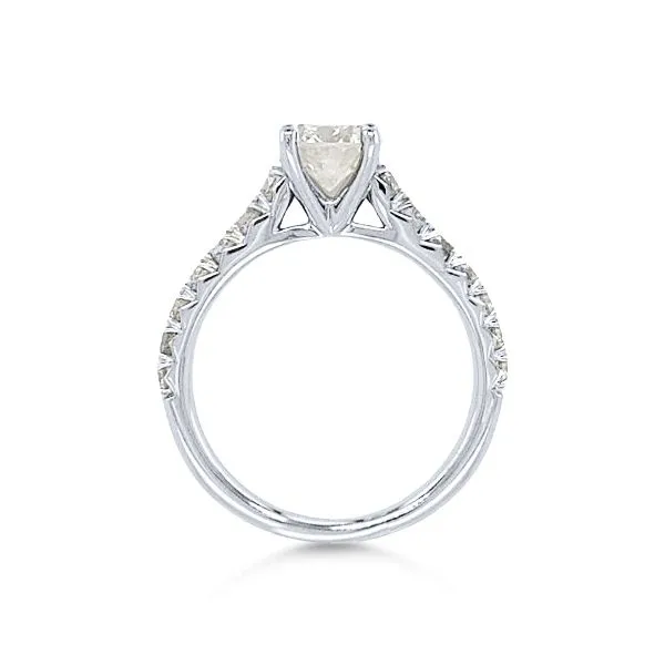 14K FoF Diamond Engagement Ring by Facets of Fire Image 2 Goldmart Jewelers Redding, CA