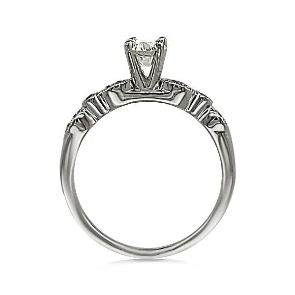 14K FoF Diamond Modern Engmt. Ring – GM Signature Image 2 Goldmart Jewelers Redding, CA