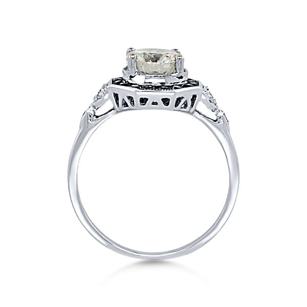 14K FoF Halo Diamond Engagement Ring – GM Signature Image 2 Goldmart Jewelers Redding, CA