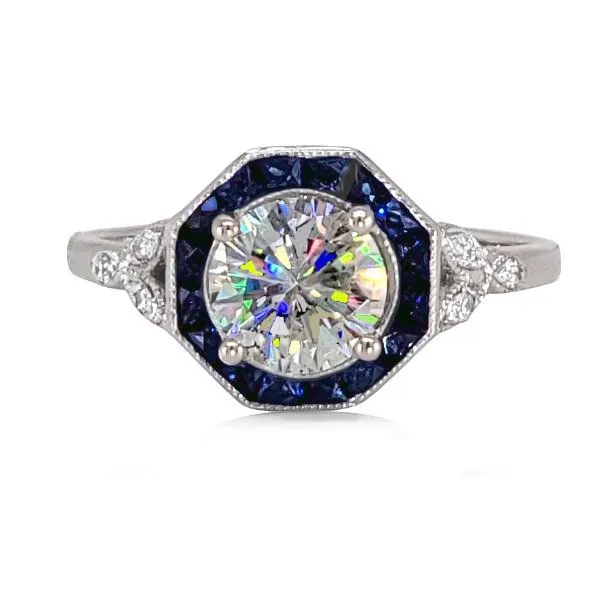 FoF Engmt. Ring w/Blue Sapphires – GM Signature Goldmart Jewelers Redding, CA