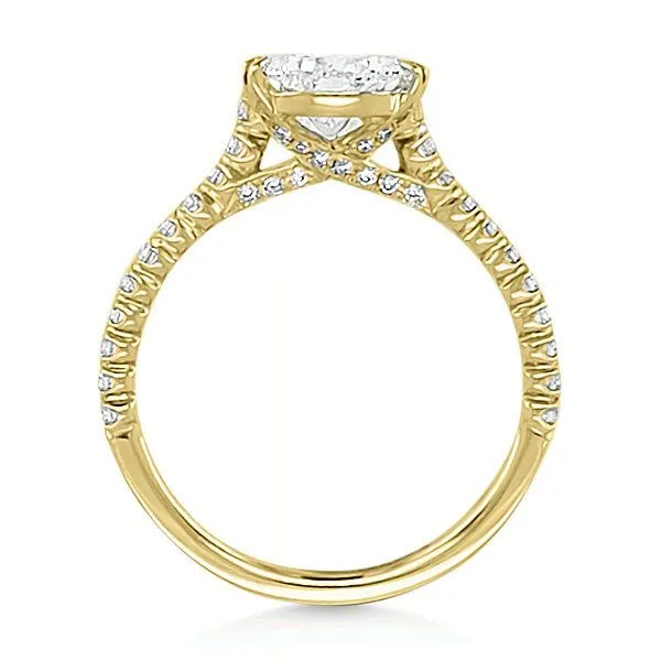 Crisscut® Diamond Engmt. Ring by Christopher Designs Image 2 Goldmart Jewelers Redding, CA