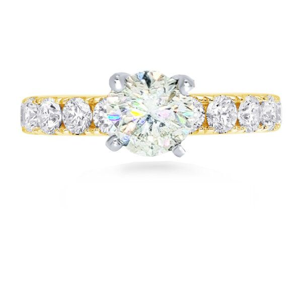 14K Candlelight FoF Engagement Ring by Costar Goldmart Jewelers Redding, CA