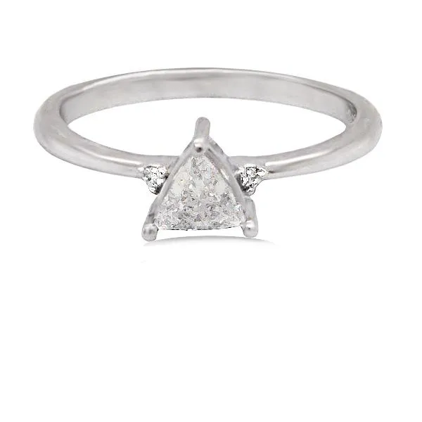 14K Trillion Cut Diamond Three Gem Engmt. Ring – GM Goldmart Jewelers Redding, CA