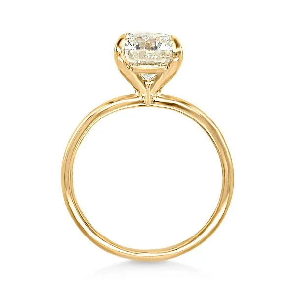 14K Diamond Solitaire Engagement Ring – GM Signature Image 2 Goldmart Jewelers Redding, CA
