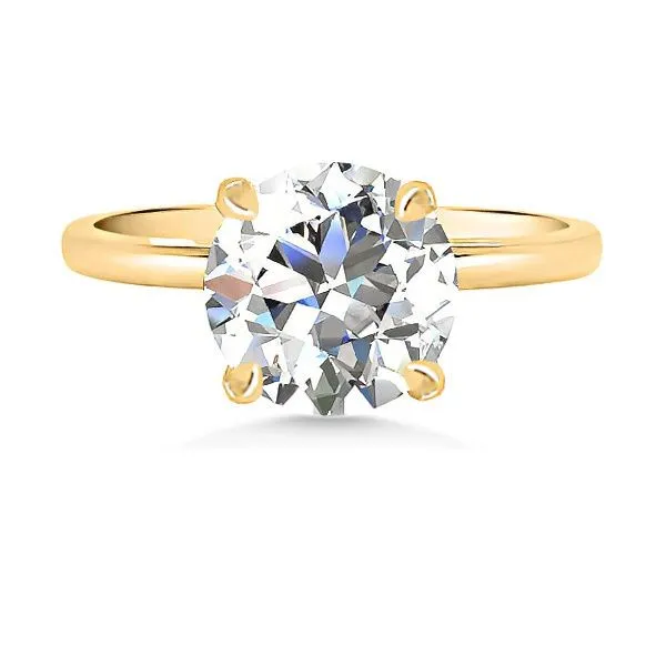 14K Diamond Solitaire Engagement Ring – GM Signature Goldmart Jewelers Redding, CA