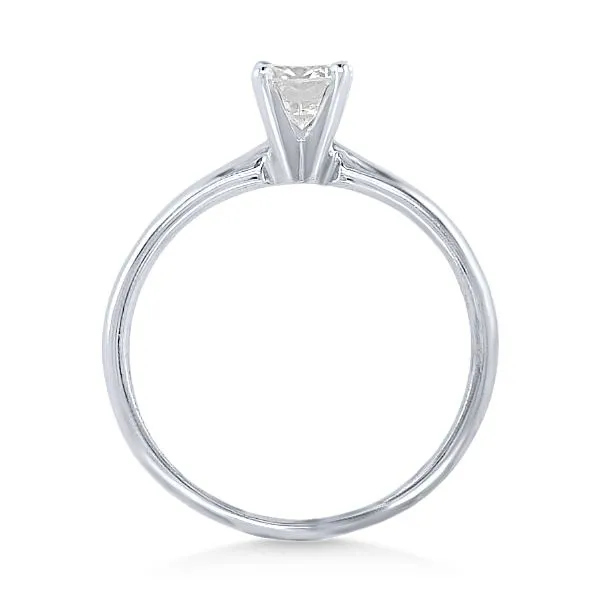 14K Diamond Solitaire Engagement Ring – GM Signature Image 2 Goldmart Jewelers Redding, CA