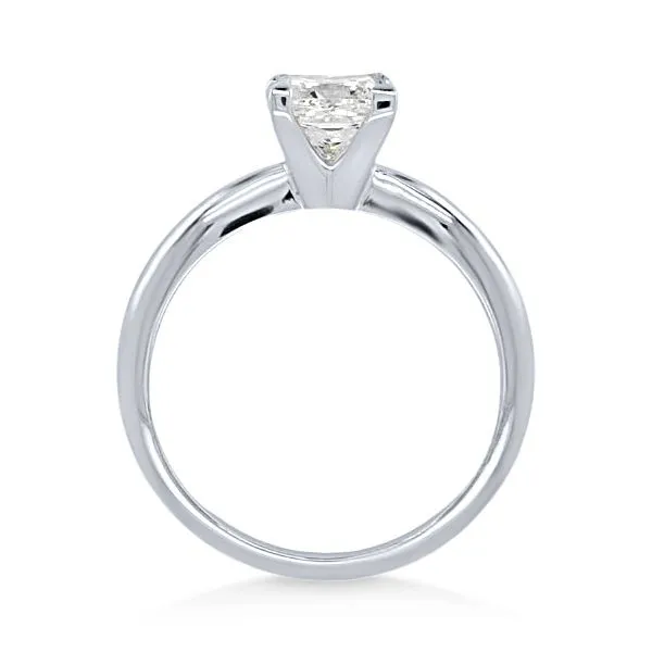 14K Diamond Solitaire Engagement Ring – GM Signature Image 2 Goldmart Jewelers Redding, CA