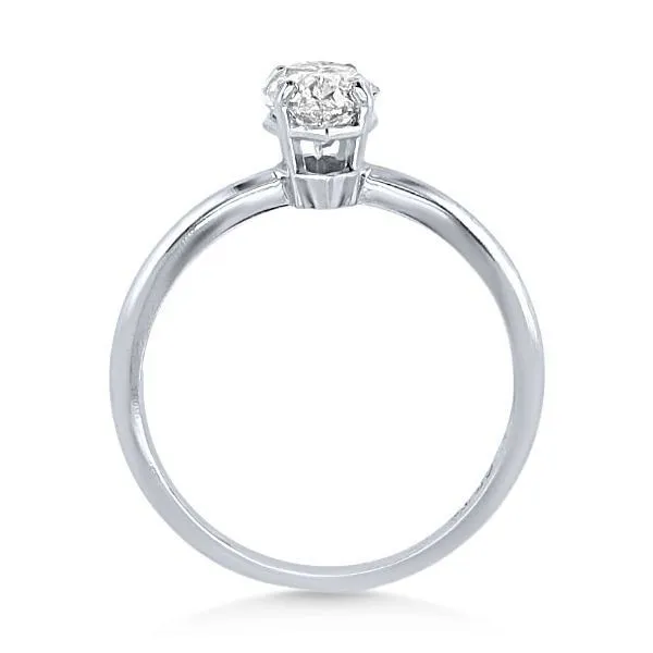 14K Diamond Solitaire Engagement Ring – GM Signature Image 2 Goldmart Jewelers Redding, CA