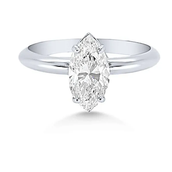 14K Diamond Solitaire Engagement Ring – GM Signature Goldmart Jewelers Redding, CA