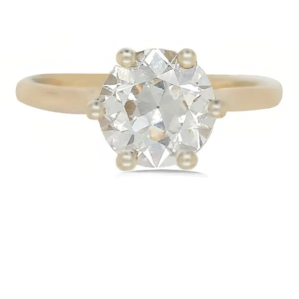 14K Diamond Solitaire Engagement Ring – GM Signature Goldmart Jewelers Redding, CA
