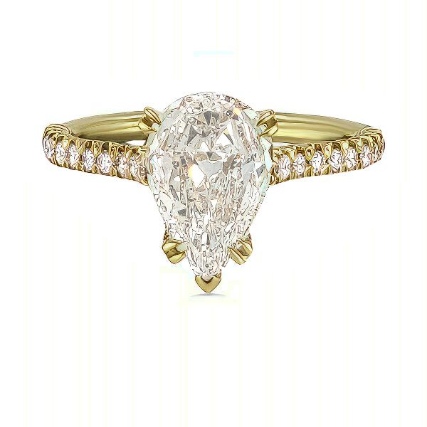 Crisscut® Diamond Engmt. Ring by Christopher Designs Goldmart Jewelers Redding, CA