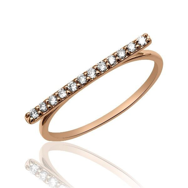 14K Stackable Diamond Band - Goldmart Signature Collection Goldmart Jewelers Redding, CA