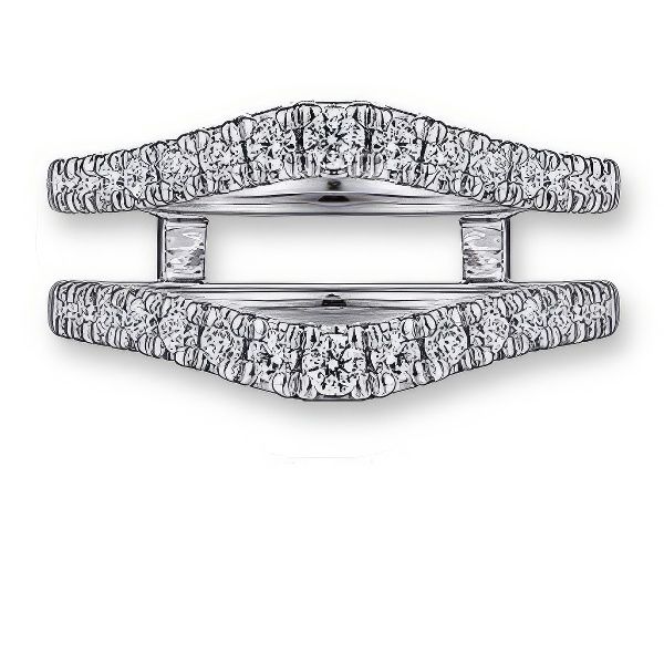 14K  Enhance your solitaire with ring guard by Gabriel Goldmart Jewelers Redding, CA