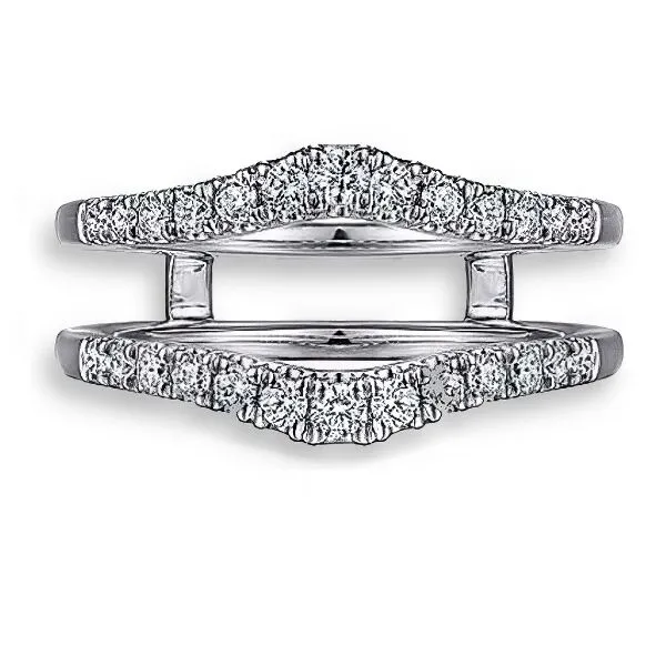 14K  Enhance your solitaire with ring guard by Gabriel Goldmart Jewelers Redding, CA