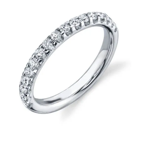 18K Half Anniversary Band - Goldmart Signature Image 2 Goldmart Jewelers Redding, CA