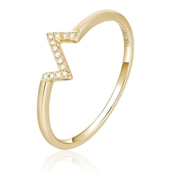 14K Stackable Wedding Band by Luvente Goldmart Jewelers Redding, CA