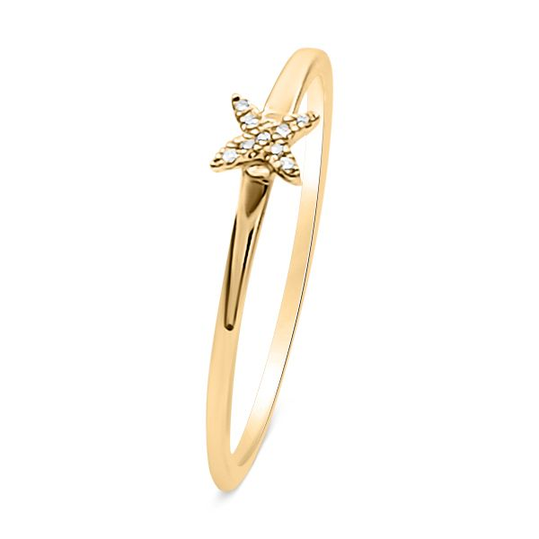 14K Stackable Band by Luvente Goldmart Jewelers Redding, CA