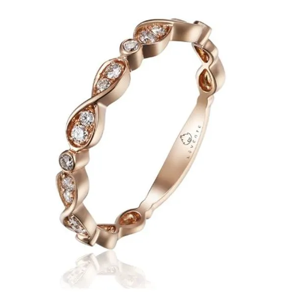 14K Stackable Band by Luvente Goldmart Jewelers Redding, CA