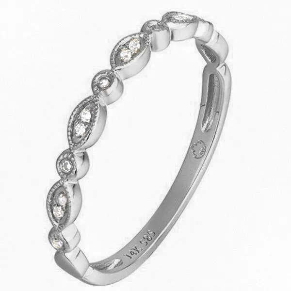 14K Stackable Wedding Band by Luvente Goldmart Jewelers Redding, CA