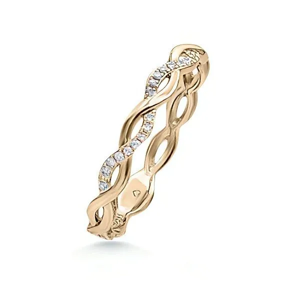 14K Stackable Band by Luvente Goldmart Jewelers Redding, CA