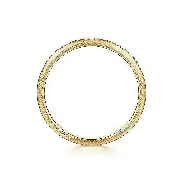 14K Diamond Stackable Band by Gabriel & Co. Image 2 Goldmart Jewelers Redding, CA