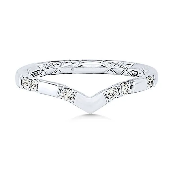 18K Diamond Chevron Band by A.Jafee Goldmart Jewelers Redding, CA
