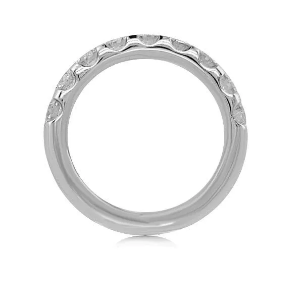 14K Diamond Half Anniversary Band – GM Signature Image 2 Goldmart Jewelers Redding, CA