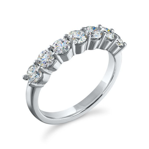 14K 7 Gem Anniv. Ring by Facets of Fire Goldmart Jewelers Redding, CA