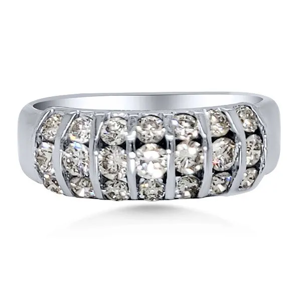 14K Diamond Anniversary Ring (Estate) Goldmart Jewelers Redding, CA