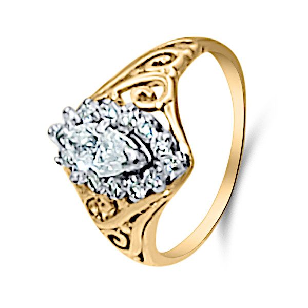 14K Mid-Century Modern Fashion Ring - Estate Goldmart Jewelers Redding, CA
