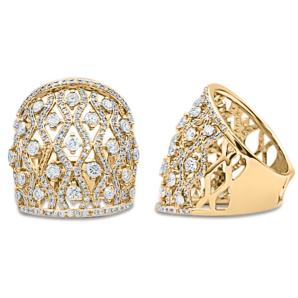 14K Diamond Fashion Ring by Luvente Goldmart Jewelers Redding, CA