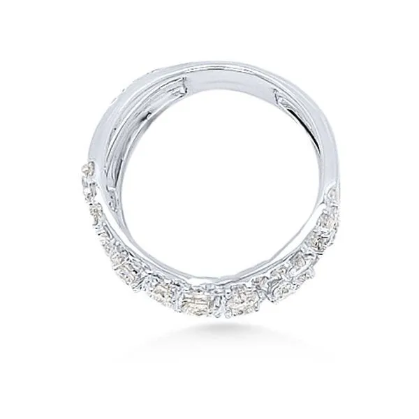 14K Diamond Free Form Ring by GM Signature Collection Image 2 Goldmart Jewelers Redding, CA