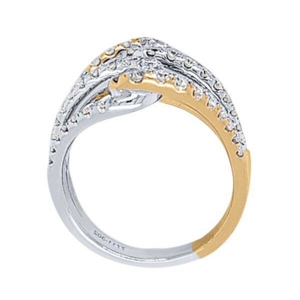 14K Diamond Fashion Ring - GM Signature Collection Image 3 Goldmart Jewelers Redding, CA