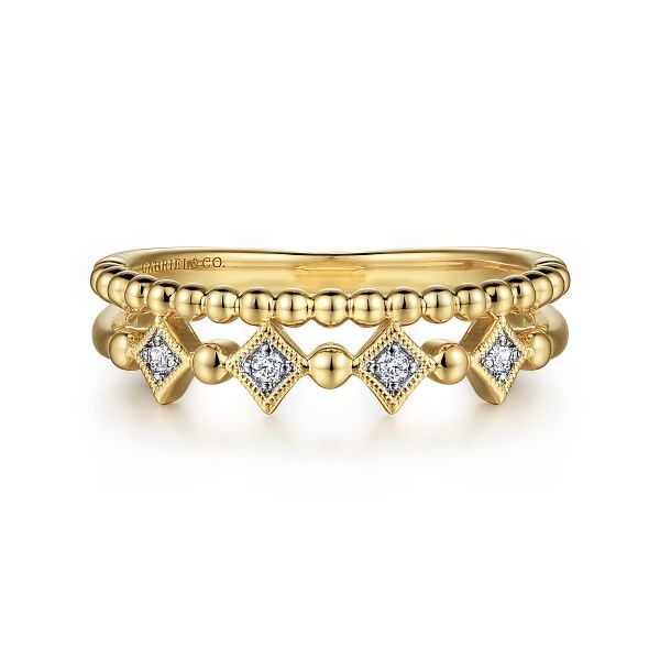 14K Bujukan Stackable Fashion Ring by Gabriel Goldmart Jewelers Redding, CA