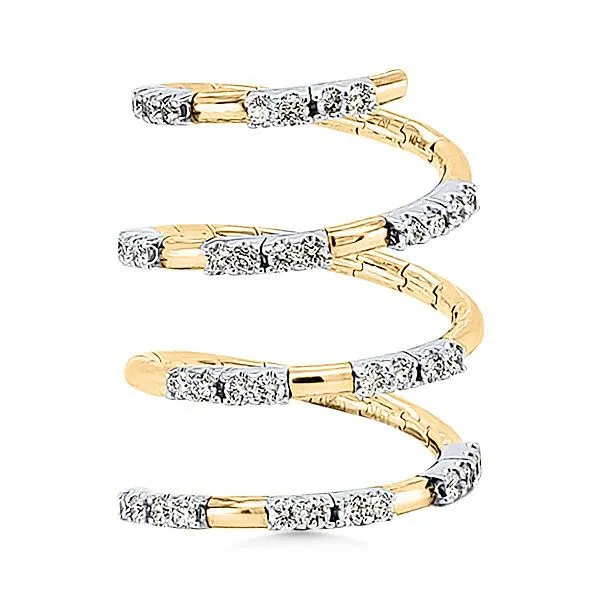 14K Diamond Spring Fashion Ring by GM Signature Collection Image 2 Goldmart Jewelers Redding, CA