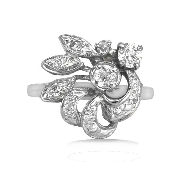 14K Diamond Antique Fashion Ring - Estate Goldmart Jewelers Redding, CA