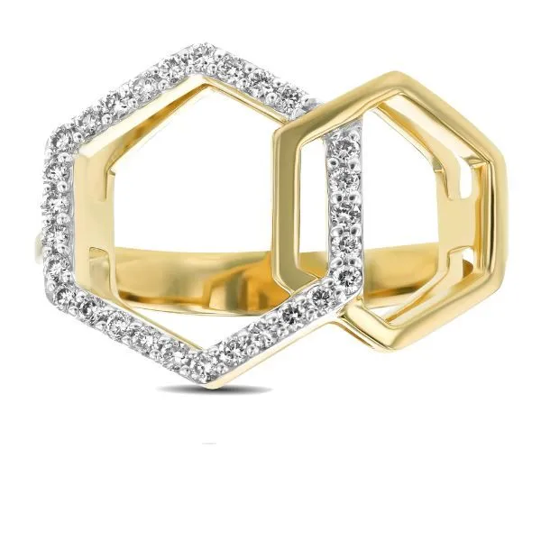 14K Diamond Fashion Ring - GM Signature Goldmart Jewelers Redding, CA